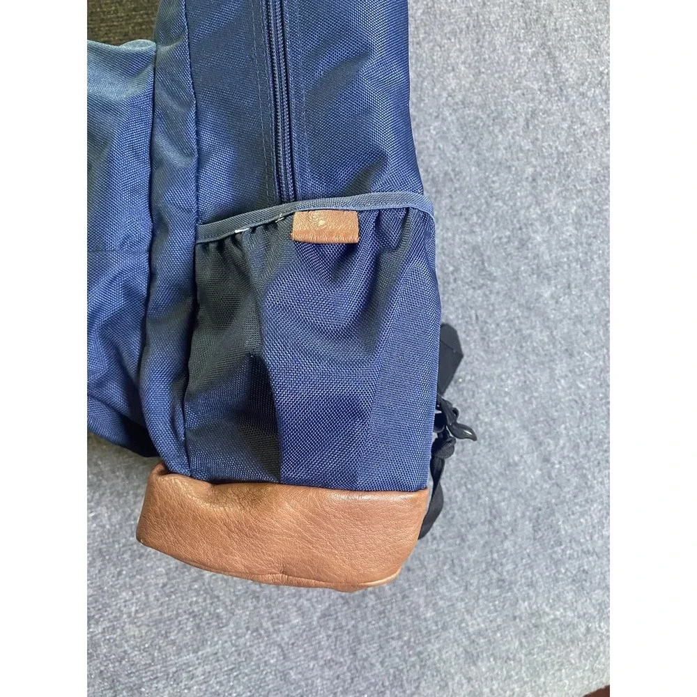 Trans Jansport Backpack - Solid Blue School Laptop CLEAN